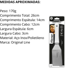 Espátula Premium Curva 2 1/2 - A Gourmet