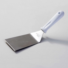 Espátula Curva 3° Aço Inox - A Gourmet