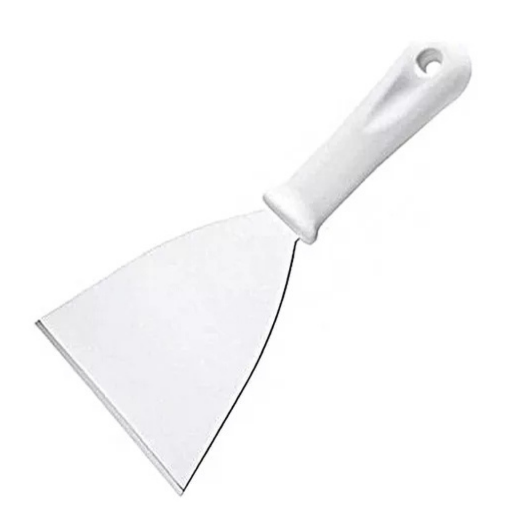 Espátula Reta Premium 5° Aço Inox - A Gourmet