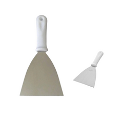 Espátula Reta Premium 5° Aço Inox - A Gourmet