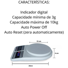 Balança 10kg Flat Premium Original