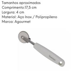Cortador Pastel Premium Aço Inox - A Gourmet