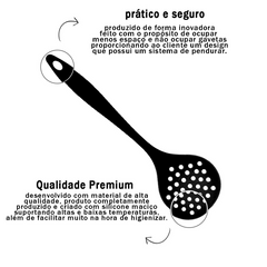 Escumadeira de Silicone Premium Original