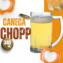 Caneca Chopp Vidro 340ml Original