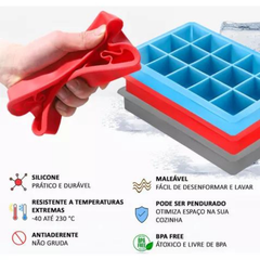 Forma de Gelo em Silicone unyhome