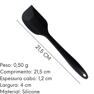 Mini Espatula Pão duro Silicone Unyhome unyhome