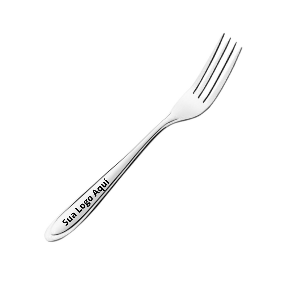 50 Garfo de Mesa América Aço inox Personalizado - A Gourmet