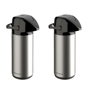 Garrafa Térmica Pressão Verona Aço Inox Unitermi