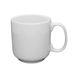 Caneca Rio Grande Lisa de 450ml em Porcelana BelaVista