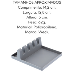 Descanso de Utensílios em Polipropileno Weck