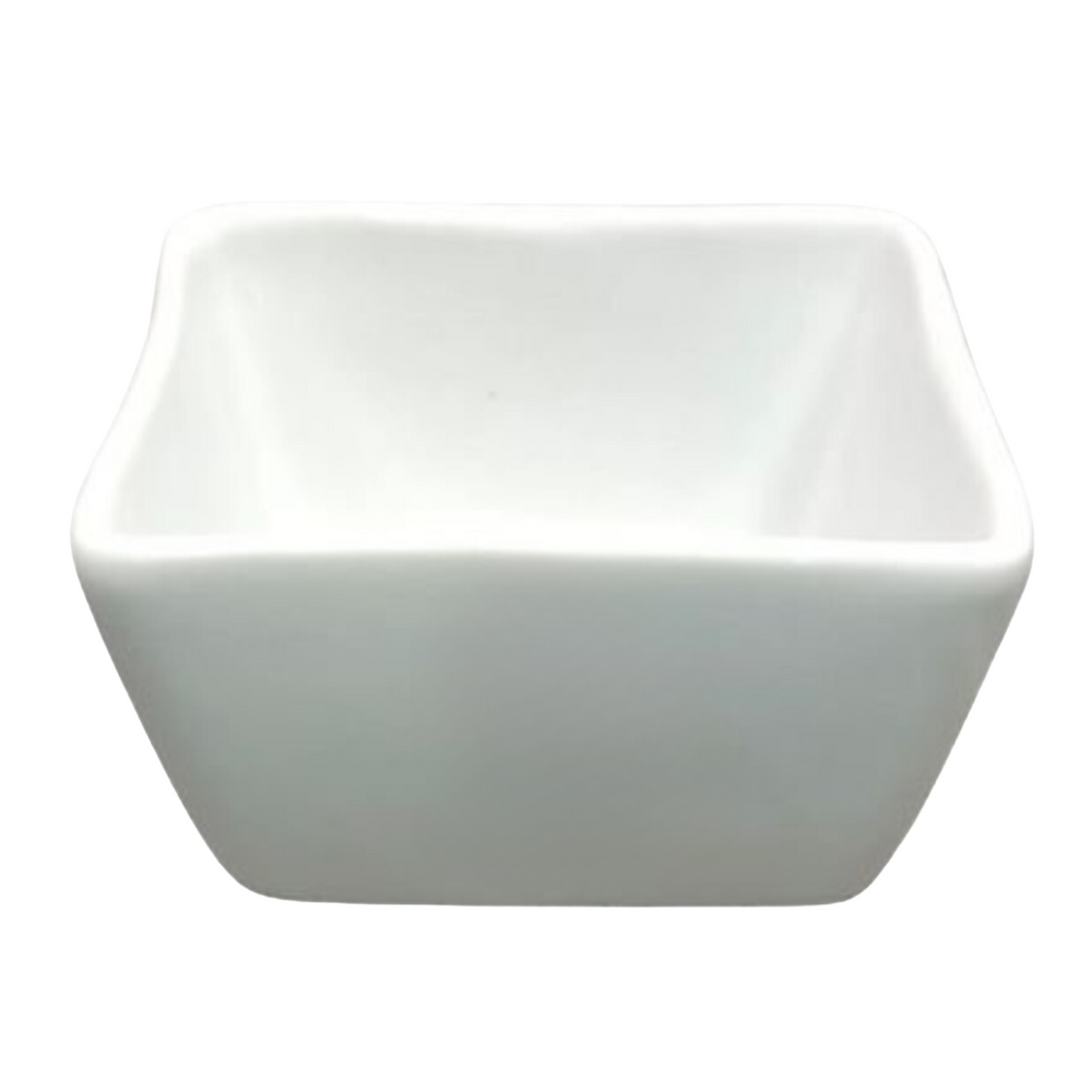 Porta Patê Quadrado de Porcelana BelaVista