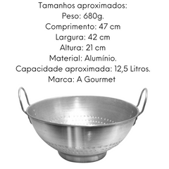 Escorredor Hotel de Aluminio 12,5L Arary