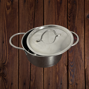Mini Panela em Aço Inox Para Servir A Gourmet
