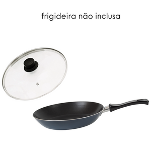 Tampa de Vidro Para Panela N16 Cabo Baquelite - A Gourmet