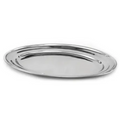 Travessa Oval 25cm de Aço Inox