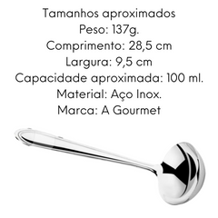 Concha América G Aço Inox Original