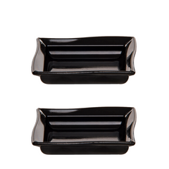 Molheira Shoyu 60ml em Polipropileno Preto VemPlast