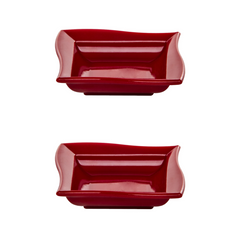 Molheira Shoyu 60ml em polipropileno Vermelho VemPlast