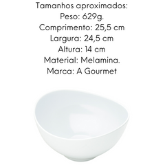 Tigela Saladeira de Melamina Rojemac