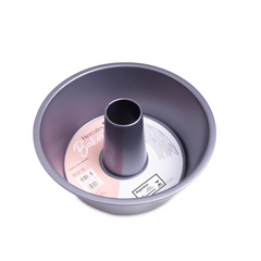 Forma de Bolo Redonda Com Furo Aço Carbono Hercules