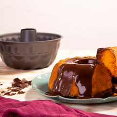 Forma Bolo Redondo Com Furo Anti-aderente Hercules