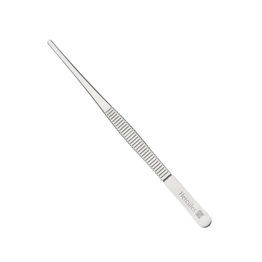 Pinça Culinária Ponta Reta em Aço Inox Hercules