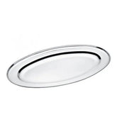 Travessa Oval 30cm em Aço Inox unyhome