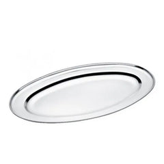 Travessa Oval 30cm em Aço Inox unyhome