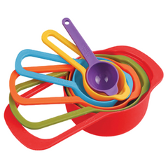 Kit 6 Colher Medição de Plástico unyhome