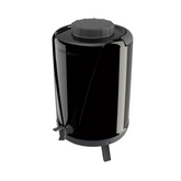 Botijão Térmico Com Torneira 10l Arezzo Preto - A Gourmet