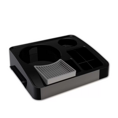 Bandeja Servir Preto Fosco organizador café Unitermi
