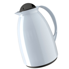 Garrafa Térmica Florença Ampola de Vidro Branca 650ML Unitermi