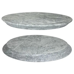 Prato Raso em Pedra Sabão 22cm Val Pedra Sabão