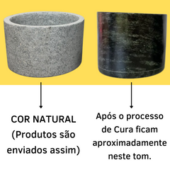 Manteigueira Pedra Sabão Natural Val Pedra Sabão