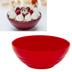 Bowl Sopeira Oriental 500ML PP Vermelho VemPlast