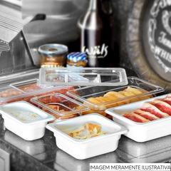 Cuba GN 1/3 em Policarbonato Natural VemPlast