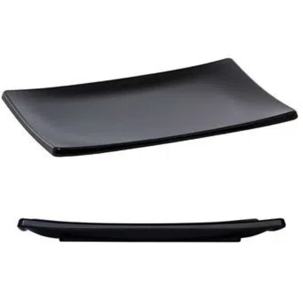 Prato oriental preto em polipropileno VemPlast