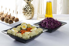 Tigela Saladeira Moove Preto Polipropileno 800ML VemPlast