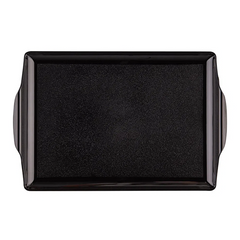 Bandeja Square Preta em Polipropileno VemPlast