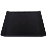 Bandeja Servir Quadrada Preta VemPlast