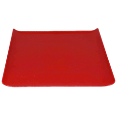 Bandeja Servir Quadrada Vermelha Policarbonato VemPlast