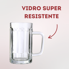 Caneca Chopp 500ml Vidro - A Gourmet