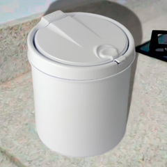 Lixeira para Pia com tampa de clicar 3L Viel