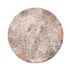 Conjunto de 6 Prato de Sobremesa Ceramica Terrazo - A Gourmet