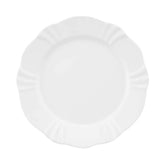 Prato Sobremesa Porcelana Soleil Branco Relevo Bolo Oxford