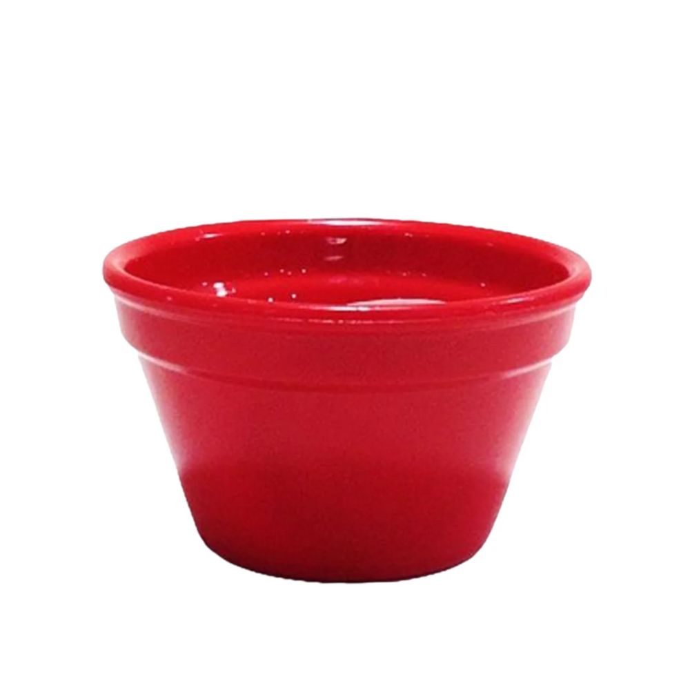 Ramekim Cheff Vermelho 90 ML em polipropileno VemPlast