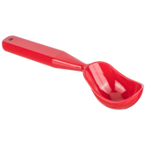 Colher de Sorvete Vermelha em Aço Inox Weck