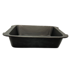 Assadeira Weck Preta Antiaderente 2,4L Weck