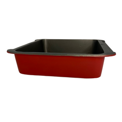 Assadeira Weck vermelha 23cm Weck