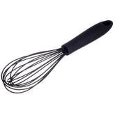 Batedor Manual de Silicone Preto 31cm Weck